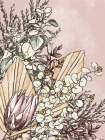Boho Florals 1 Art Print