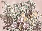 Boho Florals Art Print