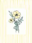 Yellow Flowers On Yellow Art Print