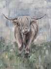 Drippy Cow 1 Art Print