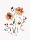 Watercolor Flowers 1 Art Print