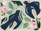 Birds And Flowers Art Print