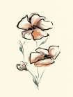 Flower Lines 2 Art Print