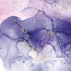 Alcohol Ink Pink And Purple 1 Art Print