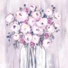 Pink Bouquet 1 Art Print