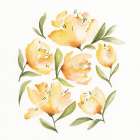 Yellow Peonies 1 Art Print