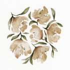 Neutral Peonies 2 Art Print