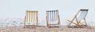 Beach Chairs Coastal Print