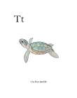 T is for Turtle Art Print