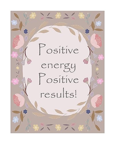 Positive Border Art Print