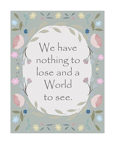 World Border Art Print