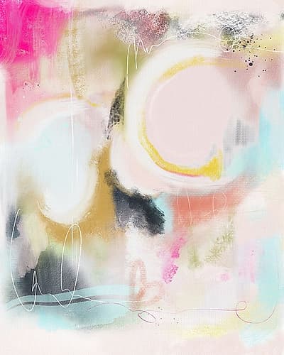 Abstract 1 Art Print by Leah Straatsma