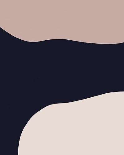 Navy Rose Abstract 3 Nature Print