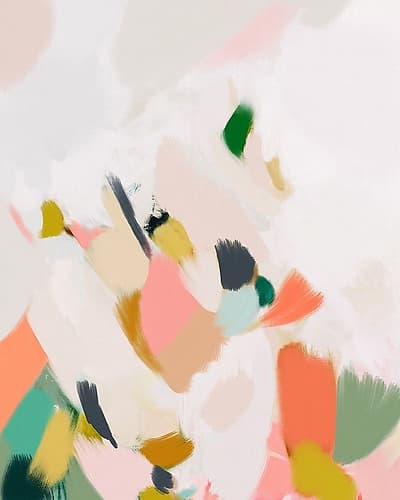 Pretty Abstract Art abstrait reproduction