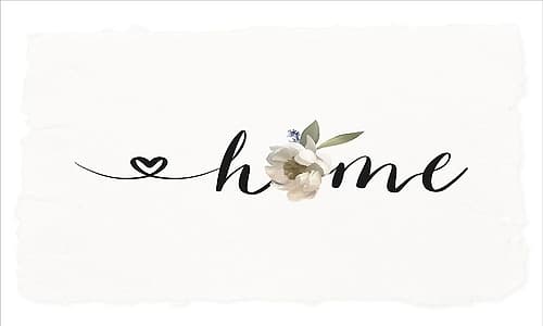 Home Signs Print