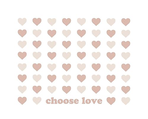 Choose Love Art Print