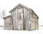 Wooden Cabin Art Print