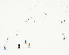 Skiers Paradise Art Print