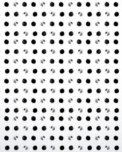 Black Dots Art Print