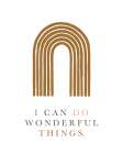 Wonderful Things Affirmation Art Print