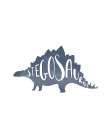 Stegosaurus Art Print