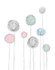 Scandi Wildflowers Art Print