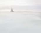 Solitary Sailboat Art Print