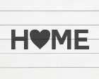 Home Shiplap Art Print