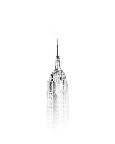 NYC Fog Travel Print