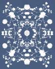 Blue White Wildflower Art Art Print