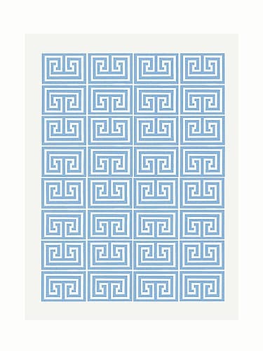 Key To My Greek Patterns Print