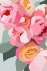 Large Peonies Art Print