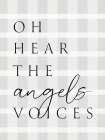 Oh Hear Plaid Art Print