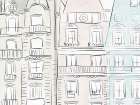 Pastel Paris Art Print
