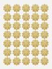 Gilded Flowers Art Print