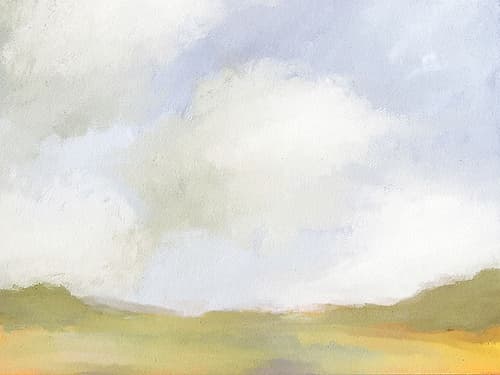 The Plateau Landscape Print