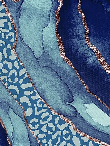 Ocean Cheetah Art Print
