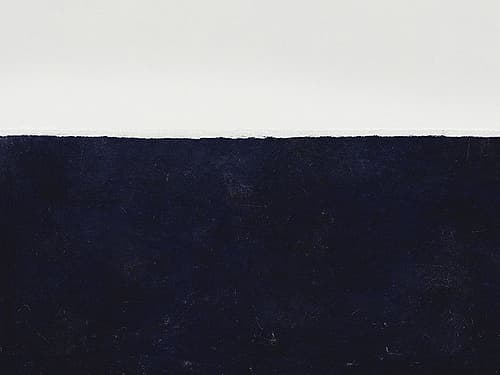 Blue Oyster Minimalist Print
