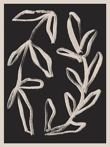 Botanical Vines 1 Nature Print