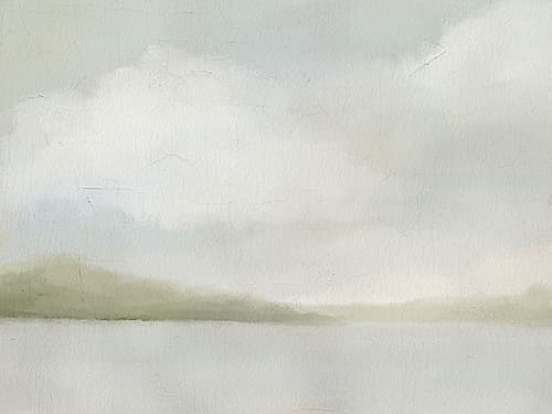 A Tranquil Morning Landscape Print