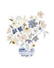 Bouquet In Vase 3 Art Print