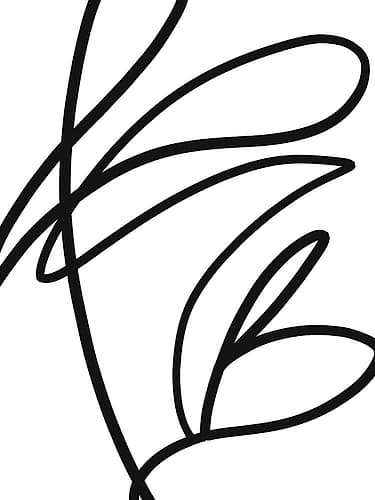 Young and Restless Minimalist Print