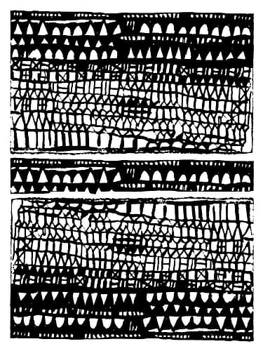 The Black Linos Art Print