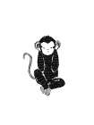 Hear No Evil Monkey Art Print