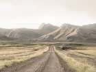 Misty Mountain Road Art Print