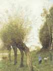 Vintage Walk With The Animals Art Print