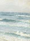 Vintage Waves On The Shore Art Print
