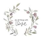 With Love Art Print