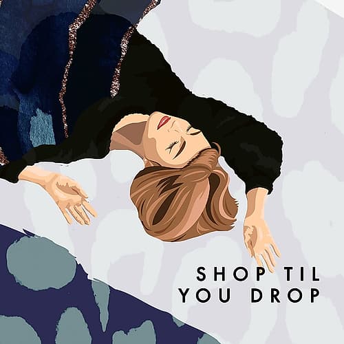 Shop Drop Art Print