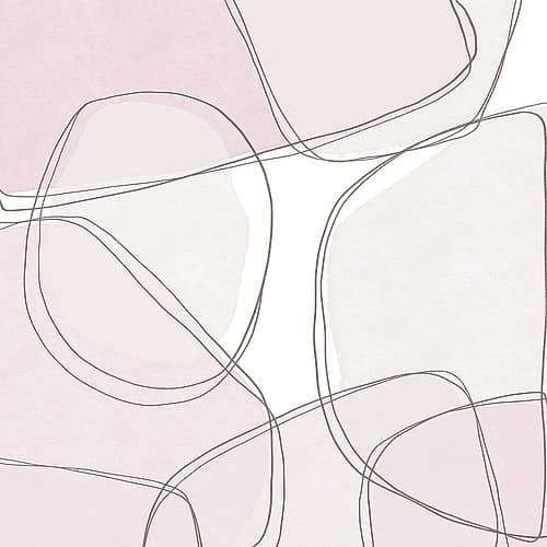 Modern Lines And Shapes Art Print